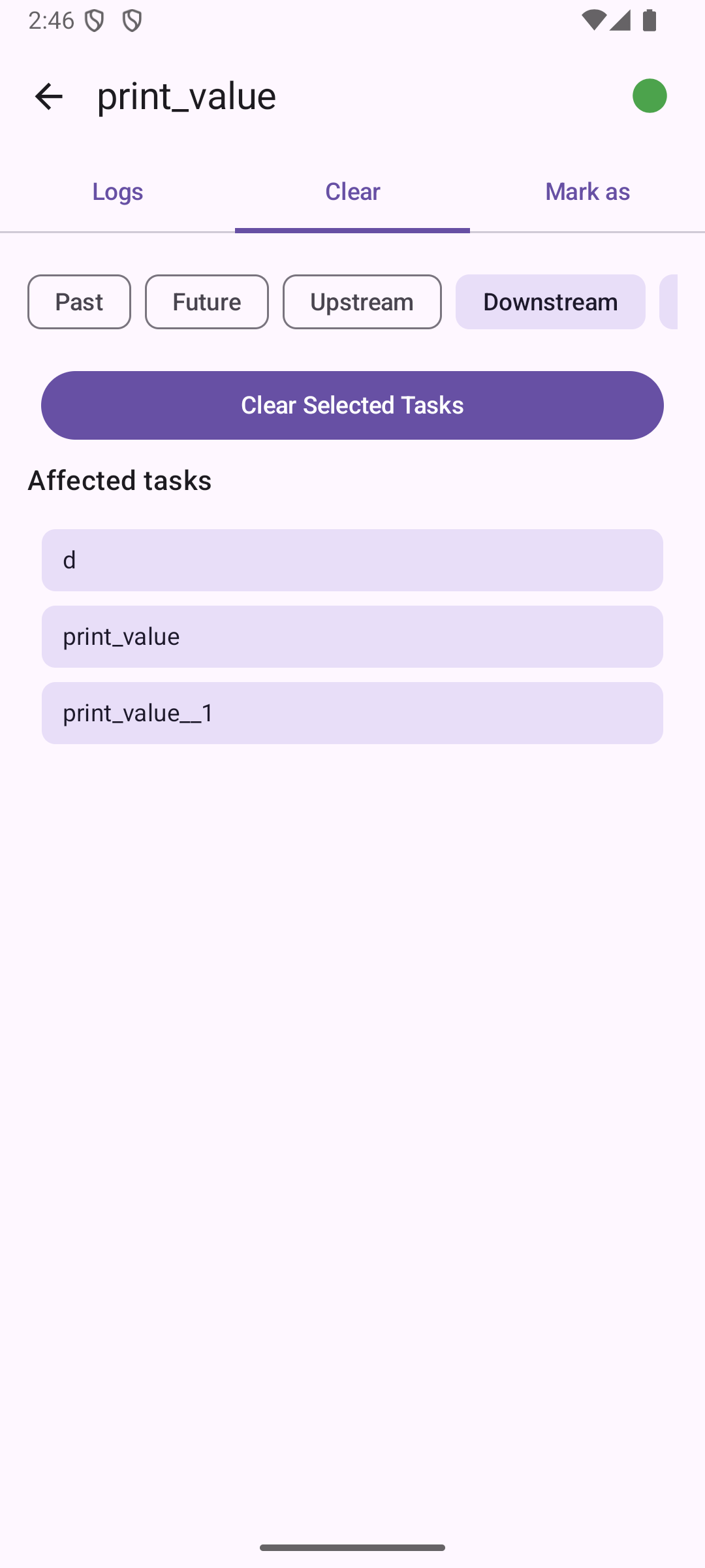 Screenshot 4: Clear Task